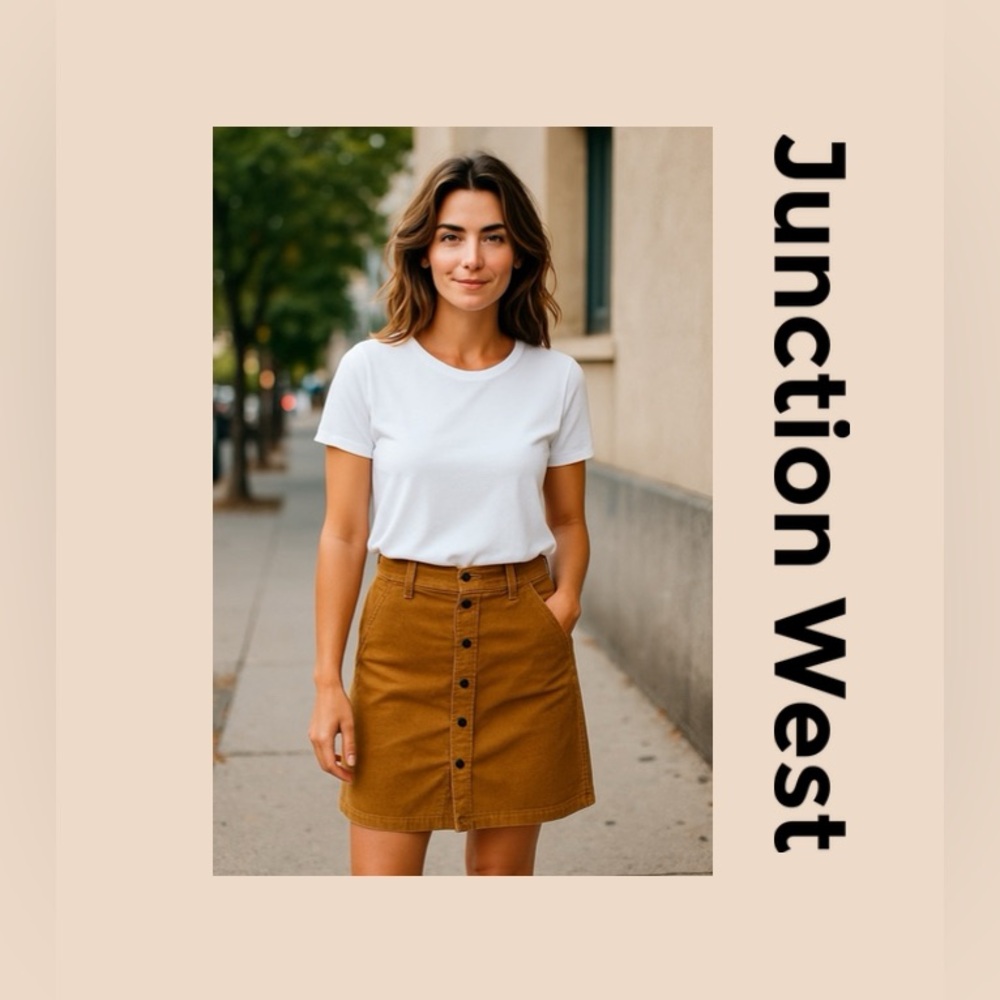 Women’s Corduroy Mini Skirt Size 6
